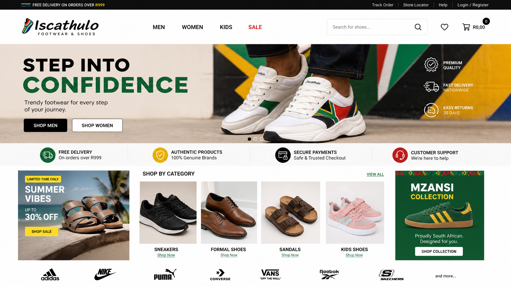 Iscathulo website screenshot