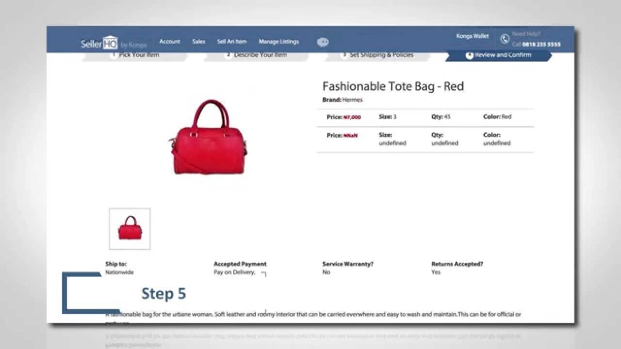 Konga website screenshot